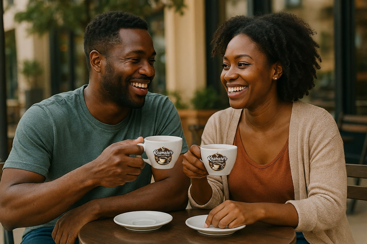 place my logo on their cup